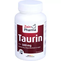 TAURIN 500 mg capsules, 120 pcs