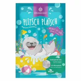DERMASEL Dead Sea Splash Foam for Children, 2 x 15 ml