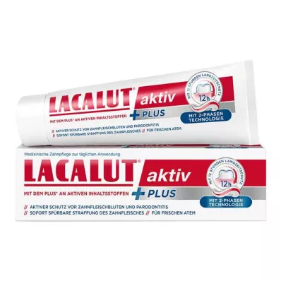LACALUT active Plus toothpaste, 75 ml
