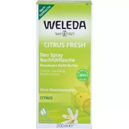 WELEDA Citrus Fresh Deo Spray refill bottle, 200 ml