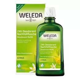 WELEDA Citrus Fresh Deo Spray refill bottle, 200 ml