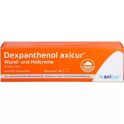 DEXPANTHENOL axicur wound and healing cream 50 mg/g, 100 g
