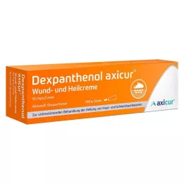 DEXPANTHENOL axicur wound and healing cream 50 mg/g, 100 g