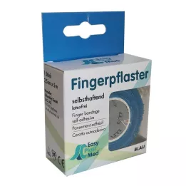 UM EASYPLAST Finger plaster, self-holding, 2.5 cm x 5 m, blue, 1 pc