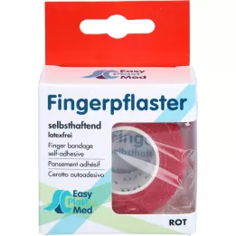 UM EASYPLAST Finger plaster, self-hardening, 2.5 cm x 5 m, red, 1 pc
