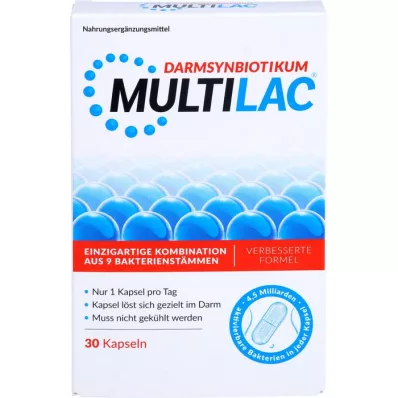 MULTILAC Intestinal Synbiotic enteric capsules, 30 pcs