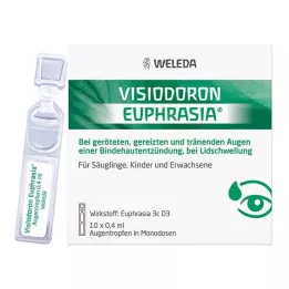 VISIODORON Euphrasia eye drops, 10X0.4 ml