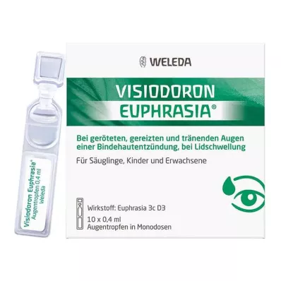 VISIODORON Euphrasia eye drops, 10X0.4 ml VISIODORON Euphrasia eye drops, 10X0.4 ml