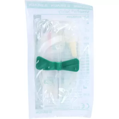 VENOFIX Safety Vein Point.21 G 0.8x19mm 30cm green, 1 pc