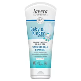 LAVERA Baby &amp; Children sensitive wash lotion &amp; Shamp., 200 ml
