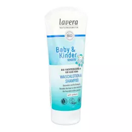 LAVERA Baby &amp; Children sensitive wash lotion &amp; Shamp., 200 ml