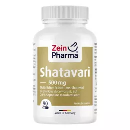 SHATAVARI Extract 20 % 500 mg Capsules, 90 pcs