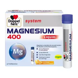 DOPPELHERZ Magnesium 400 Liquid system Trinkamp., 30 pcs