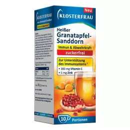 KLOSTERFRAU hot pomegranate sea buckthorn sugar-free, 10X5 g