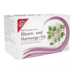 H&amp;S Bladder and Urinary Tract Tea Filter Bag, 20X2 g