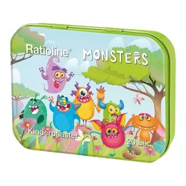 RATIOLINE Childrens plaster strips 3 sizes tin box, 20 pcs