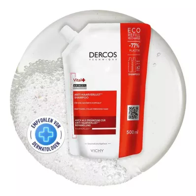 Vichy Dercos Vital Shampoo with Aminexil, 500 ml