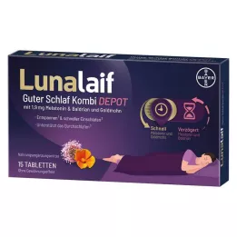 LUNALAIF Good Sleep Combi Depot Tablets, 15 pcs