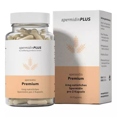 SPERMIDINPLUS Premium Capsules, 60 Capsules