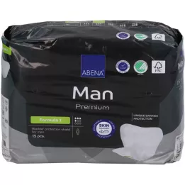 ABENA Man Premium formula 1 inserts, 15 pcs