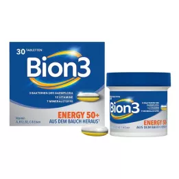 BION3 50+ Energy Tablets, 30 pcs