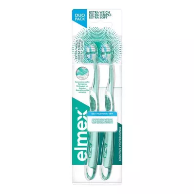 ELMEX SENSITIVE PROFESSIONAL Toothbrush double pack, 2 pcs ELMEX SENSITIVE PROFESSIONAL Toothbrush double pack, 2 pcs