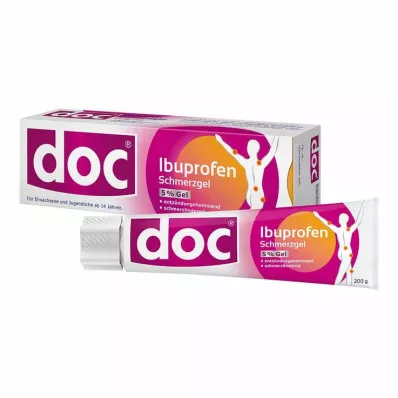 DOC IBUPROFEN Pain gel 5%, 200 g