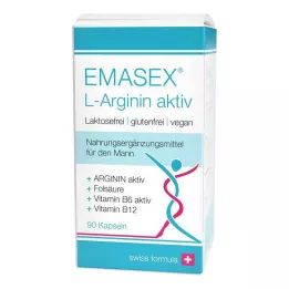 EMASEX L-Arginine Active Capsules, 90 Capsules