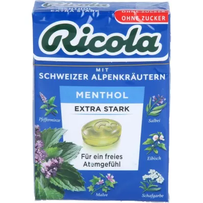 RICOLA o.Z.Box Menthol extra strong sweets, 50 g