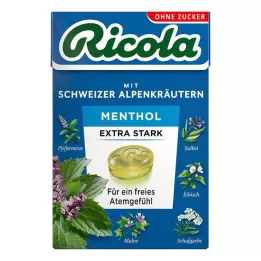 RICOLA o.Z.Box Menthol extra strong sweets, 50 g