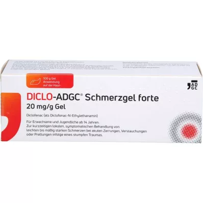 DICLO-ADGC Pain gel forte 20 mg/g, 100 g