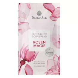 DERMASEL Dead Sea Foam Bath Rose Magic, 40 ml