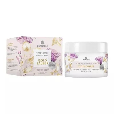 DERMASEL Dead Sea Body Cream Gold Magic, 200 ml