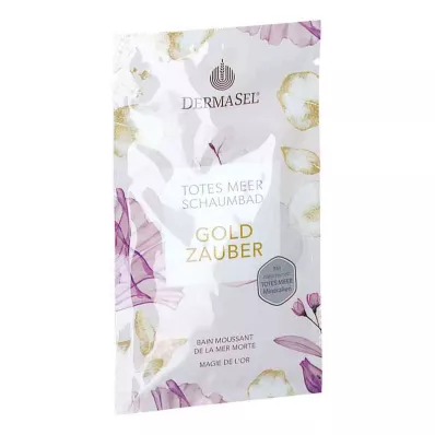 DERMASEL Dead Sea Foam Bath Gold Magic, 40 ml DERMASEL Dead Sea Foam Bath Gold Magic, 40 ml