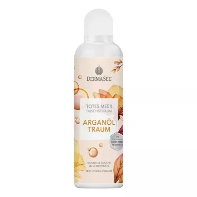 DERMASEL Dead Sea Shower Foam Argan Oil Dream, 200 ml