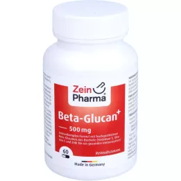 BETA-GLUCAN 500 mg+vitamin C &amp; Zinc capsules, 60 pcs