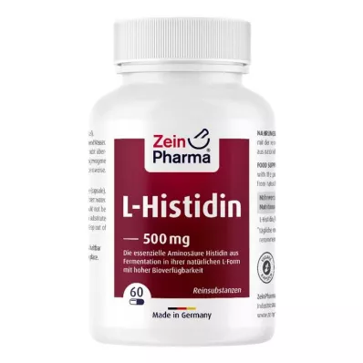 L-HISTIDIN 500 mg capsules, 60 pcs