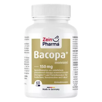 BACOPA Monnieri Brahmi 150 mg Capsules, 60 Capsules