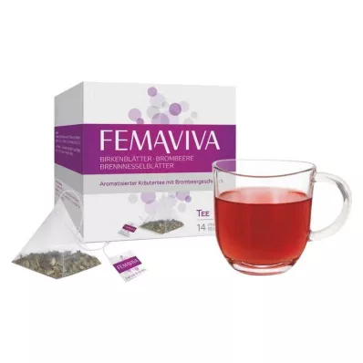 FEMAVIVA Tea pyramid bag, 14 pcs