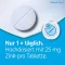 Zinkorot 25 mg high-dose zinc tablets, 50 pcs