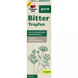 DOPPELHERZ Bitter drops pure, 50 ml