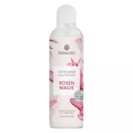 DERMASEL Dead Sea Shower Foam Rose Magic, 200 ml
