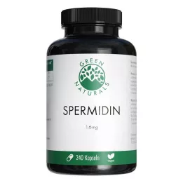 GREEN NATURALS Spermidine 1.6 mg vegan capsules, 240 pcs