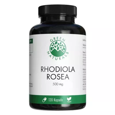 Green Naturals Rhodiola Rosea 500 mg high-dose capsules, 120 pcs