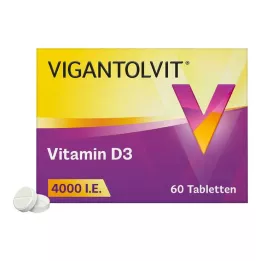 VIGANTOLVIT 4000 I.U. vitamin D3 tablets, 60 pcs