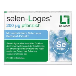 SELEN-LOGES 200 μg herbal film-coated tablets, 60 pcs