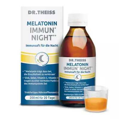 DR.THEISS Melatonin Immune Night Juice, 200 ml DR.THEISS Melatonin Immune Night Juice, 200 ml