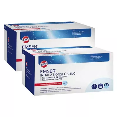 EMSER Inhalation solution, 2X60 pcs EMSER Inhalation solution, 2X60 pcs