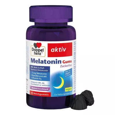 DOPPELHERZ Melatonin Gums, 40 pcs DOPPELHERZ Melatonin Gums, 40 pcs