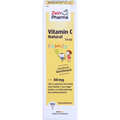 VITAMIN C NATURAL 80 mg Family Syrup, 50 ml